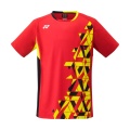 Yonex Badminton T-shirt Crew Neck Graphic #22 red Men